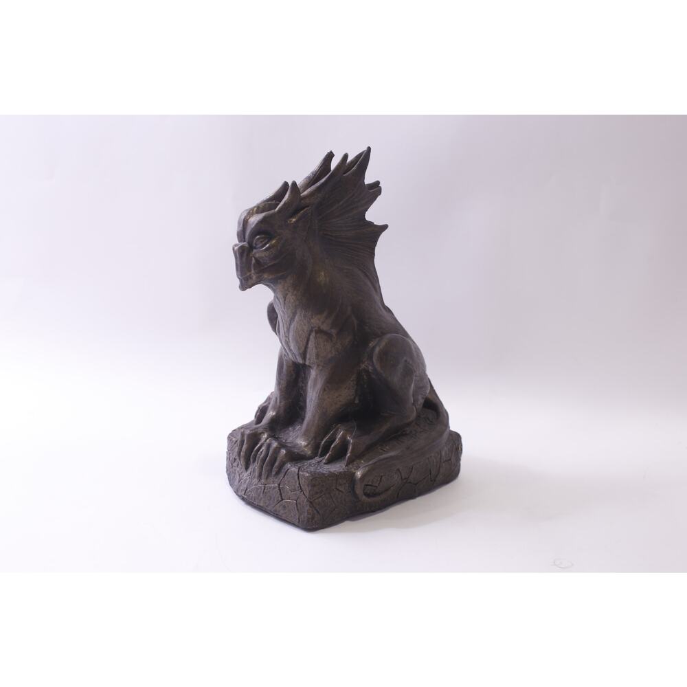 VTG Rubber Gargoyle, Sculpture, Heavy, Mask Illusions, Mexico, Castle Guardian